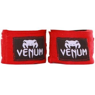 Бинты боксерские Venum 2.5m Mexican (красные)